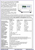Brechungsindexdetektor RI 2000 HPLC GPC Schambeck SFD GmbH
