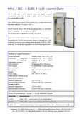 S5120 HPLC Column Oven Flyer Schambeck SFD